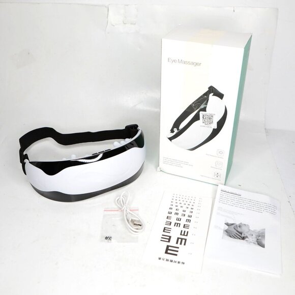 Eye Massager Stress Relief Anti Aging Wrinkle Reduce Self Care Electric Magnetic - Picture 5 of 8